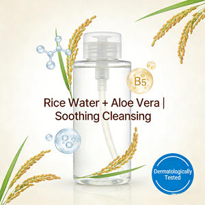 Nettoyant <span class=keywords><strong>visage</strong></span> à l'eau de riz biologique naturelle, hydratant et anti-âge, usage quotidien - Product Image 3