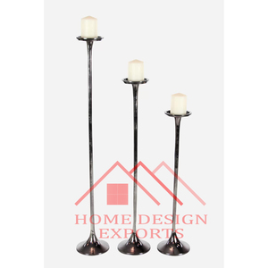 Candlestick Holder for Home Hotels & Restaurants Decorations High Quality Metal Aluminium <b>Candle</b> Holder for <b>Dinner</b> Best Seller - Product Image 5