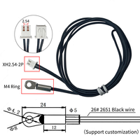 Capteur de température à montage en surface, type M3/M4/M5/M6, thermistance NTC à anneau de fixation 10K/50K/100K Ohm B3950/B3435/B3470