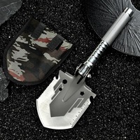 Outil de survie de qualité industrielle de pelle de Camping multi-outils pliante compacte pour la randonnée à dos Situations d'urgence