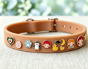 Collier pour chien personnalisé avec nom et lettre, réglable, doux, lavable, vente chaude, sur mesure - Product Image 2