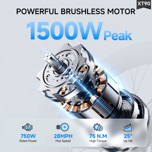 จักรยานไฟฟ้า Aairsk ขนาด 26 นิ้ว ยางใหญ่ 48v 20ah กำลัง 500w สำหรับผู้ชาย รุ่น XT90 - Product Image 4