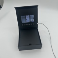 Boîte cadeau vidéo personnalisée avec écran LCD noir de 7 pouces, prix d'usine ODM, pour la publicité et le marketing d'entreprise