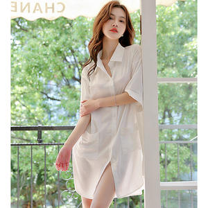 Venta al por mayor de pijamas de mujer de buena calidad negro blanco vida en casa precio con descuento - Product Image 5