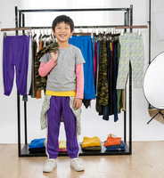 Pantalons d'occasion pour enfants de haute qualité en gros, styles variés, polyester/coton, en balles, commande minimum 100 kg