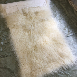 Coperta per bambini in lana d'agnello con tappeto in vera pelliccia pelosa al 100% di vendita calda - Product Image 5