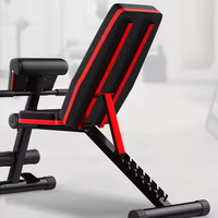 Banc de musculation multifonction pliable et réglable pour exercices de musculation et de fitness