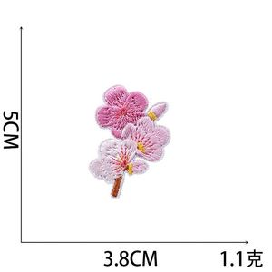 Handmade Chenille Embroidery Patch Cartoon Rose Sunflower Flower Shape <b>Iron</b>-On Nonwoven Felt Polyester Material Clothing - Product Image 3