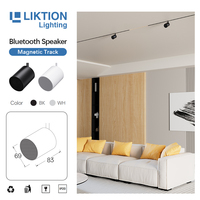 Système audio sans fil intelligent 220V pour plafond, avec commande via application Bluetooth, idéal pour salles d'exposition, galeries et points de vente - Fabrication OEM