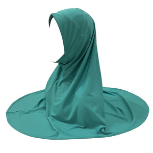 Châle en coton haute densité Gastrodia Jaws avec <span class=keywords><strong>voile</strong></span> triangulaire fin pour le visage, foulard carré musulman H124 - Product Image 4