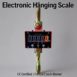 Báscula Digital Inalámbrica para Grúa de 5t, 10t, 20t OCS para Uso Industrial Pesado, Báscula Colgante Remota con Pantalla LCD, OEM/ODM - Product Image 1