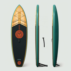 กระดานยืนพายแบบเป่าลม SUP Board กระดานโต้คลื่นหนา พร้อมอุปกรณ์เสริม PF Custom/54 เป็นมิตรกับสิ่งแวดล้อม - Product Image 1