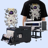 OKAI mesin Printer Okai 24 inci Printer Inkjet kaus Film hewan peliharaan panas cetak kustom dengan Xp600 ganda