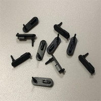 USB-C Silicone USB Type-c Plug Couverture En Caoutchouc Chargeur Port Couverture Femelle Anti Poussière Bouchons Bouchon Couverture Avec Crochet