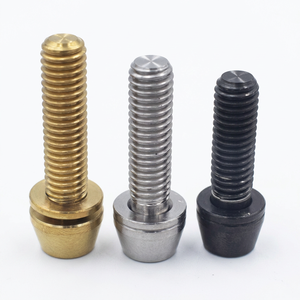 M5 and M6 Tapered Hex Head Bolts and Titanium Alloy Tapered Hex <b>Socket</b> <b>Screws</b> for Bicycle and Motorcycle Modifications - Product Image 4