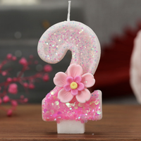 Fabricant de bougies Chiffres Bougies de décoration fantaisie Bougies de gâteau d'anniversaire fantaisie