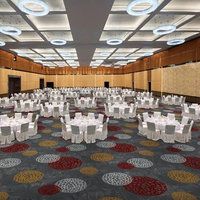 80% Wolle 20% Nylon Luxus 5-Sterne-Hotel Lobby Flur Korridor Teppich Modernes Abstraktes Muster Geschnittener Flor Getuftet Haustierfreundlich Zuhause