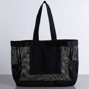 Bolsa de Playa de Malla de Nailon de Alta Calidad LILALILA, Bolsa de Compras, Diseño Personalizado con Logotipo - Product Image 4
