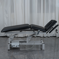 Table de massage électrique à 3 sections, table d'examen, lit de physiothérapie, table d'ostéopathie, table de chiropratique