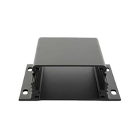 Boîtier de contrôle en aluminium anodisé 84*25mm pour électronique, boîtier de carte PCB IP54, boîte de jonction avec bride de montage, personnalisable, léger
