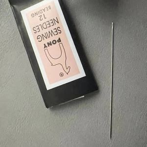 High Quality PONY Beading <strong>Needles</strong> for Garment Accessory <strong>Needle</strong> for <strong>Beads</strong> Made in India Sewing <strong>Needles</strong> - Product Image 1