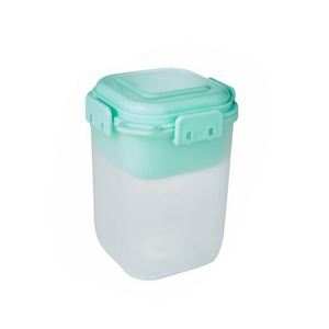 Custom Logo 580ml Double Layers Bpa Free pp <b>Lunch</b> <b>Box</b> Ice <b>Pack</b> Salad Container Cup With Spoon - Product Image 3
