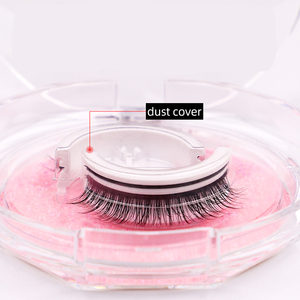 Wholesale Cosmetics Guangzhou 3D Diamond <b>Fake</b> <b>Eyelashes</b> Self Adhesive <b>Natural</b> Mink Lashes - Product Image 2