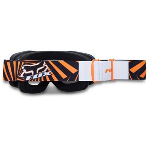 Lunettes de motocross Fox Main Goat Spark noires avec verres miroir orange - Product Image 2