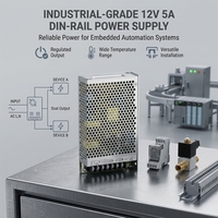 Alimentation à découpage double sortie Leyu D-60A 60W 5V 4A 12V 3A Transformateur SMPS industriel AC/DC