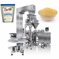 Pesage automatique et emballage d'aliments machine d'emballage de couscous de quinoa avec sachets préfabriqués