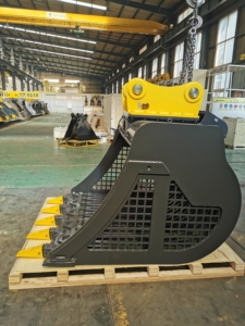 MONDEショベルアタッチメントVibroスクリーンバケットスクリーニング機振動スクリーンスケルトンスクリーニングバケット販売 - Product Image 6