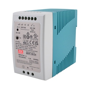 แหล่งจ่ายไฟแบบราง DIN รุ่น MDR-60 และ MDR-100 ของ MEAN WELL แรงดัน 12V 24V 48V กำลังไฟ 60W 100W สำหรับแผงควบคุ<span class=keywords><strong>ม</strong></span>และระบบอัตโน<span class=keywords><strong>ม</strong></span>ัติ - Product Image 2