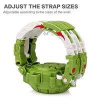Montre robot transformable 3 en 1, montre numérique pour enfants avec projection, jouets robot transformables pour garçons et filles de 3, 4, 5 à 10 ans