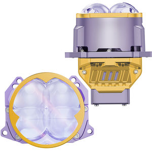Accessori Auto per Subaru <span class=keywords><strong>Impreza</strong></span> 2005, Fari a Proiezione Bi-LED Quadrati, Luci Anteriori con Fascio Alto/Basso, Kit Lampade LED Auto - Product Image 1