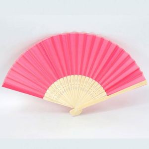 Portable Bamboo Paper Folding Fan Carved Painted Folk Art Design Party Promotion Decoration Features Hand Frame Flower <b>Hat</b> - Product Image 4