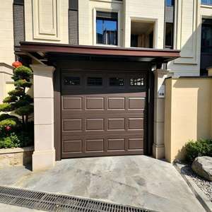 <span class=keywords><strong>Puerta</strong></span> de <span class=keywords><strong>Garaje</strong></span> Residencial para Villa, Seccional, Aislada Térmicamente, con Apertura Automática Eléctrica y Color Personalizado - Product Image 6
