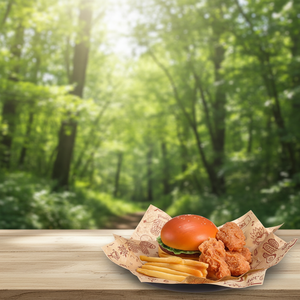 Papel de Hornear Antigrasa con Logotipo Impreso Personalizado Chenghaihui, Envoltorio para Hamburguesas, Sándwiches y Pasteles, Embalaje de Alimentos Reciclable y Ecológico - Product Image 3
