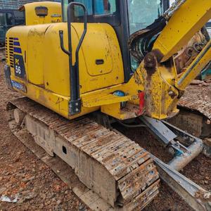 Precio de fábrica: Excavadora usada Komatsu PC56 ORIGINAL de 5 y 6 toneladas, excavadora de segunda mano a bajo precio para venta económica. - Product Image 6