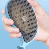 Brosse vapeur pour chien en ABS multicolore, design griffe de baleine, pour toutes les saisons, vente en gros fabricant