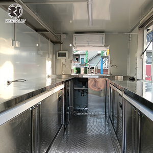Rimorchio Alimentare Completamente Attrezzato in Acciaio Inox, Carrello per Catering, Food Truck per Hamburger, Chiosco per Caffè - Product Image 4