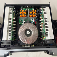 H Sınıfı Amplifikatör 2 Kanallı Profesyonel Güç Amplifikatörü 2X600w Stereo Güçlü Ses Amplifikatörü DJ Sahne Canlı Konser Açık Hava İçin