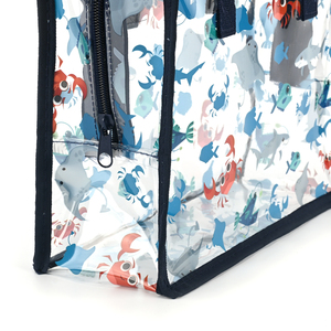 Bolsa de Presente Personalizada, Portátil e Fashion, Grande Capacidade, Bolsa Transparente de PVC com Padrão de Letras e Logo Personalizado - Product Image 4