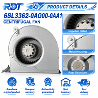 Ventilateur de refroidissement industriel d'origine allemande 6SL3362-0AG00-0AA1/G4E280-BC23-05 230V AC à faible bruit avec convertisseur de fréquence pour ventilation