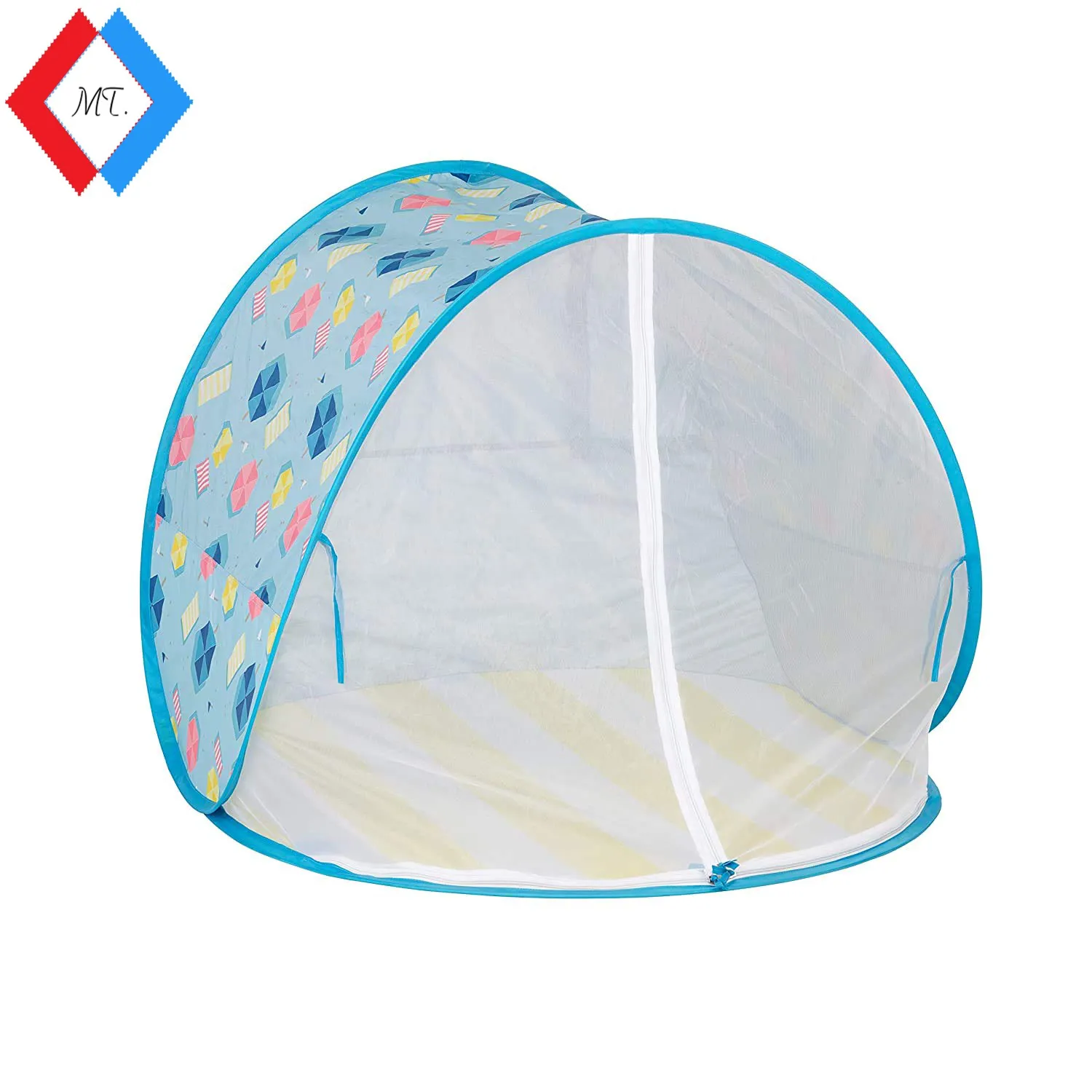 Pop up facile uso Del Bambino tenda con zanzariera UPF 50 + Protezione Del Sole del bambino tenda Anti-Uv Tenda Della Spiaggia