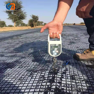 Geogrid en plastique antirouille à double sens pour le renforcement des chaussées routières, prévient la déformation et est plus durable - Product Image 4