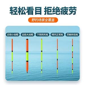 ลอลุคเค สตรีม ฟลอต ที โปรไฟล์ วัสดุคอมโพสิตแบบลอยตัวแนวตั้ง ไวต่อการสัมผัส มองเห็นได้ชัดเจน เหมาะสำหรับตกปลาในแม่น้ำ ปลาคาร์พ ปลาครูเชียนคาร์พ - Product Image 3