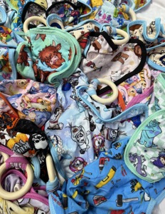 Hộp quà bí ẩn thân thiện với môi trường, đồ chơi an ủi em bé bằng tre, chất liệu thoáng khí, dịu nhẹ, hoàn hảo cho sự thoải mái của trẻ sơ sinh, đồ chơi an ủi em bé bằng tre - Product Image 2