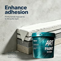 Pintura Acrílica de Primera Calidad con Fuerte Adhesión, Buen Poder de Cobertura, Revestimiento Líquido para Interiores, Aplicación en Aerosol, Modelo DQ, Precio de Fábrica