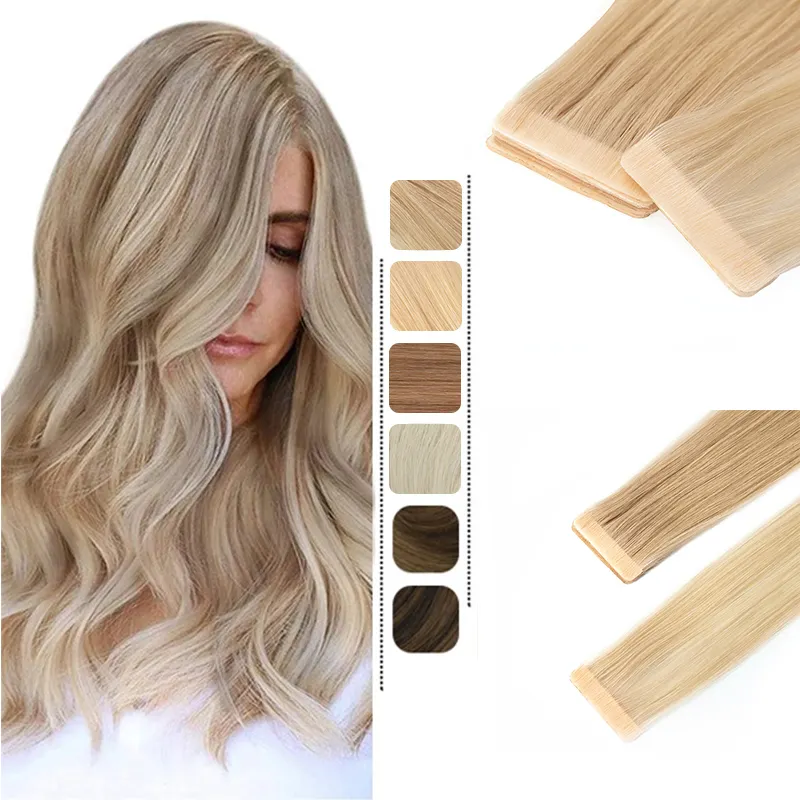 LeShine Custom Remy Ombre Russian Hair Extensions Tape In Hair Extensions