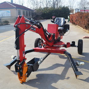 <span class=keywords><strong>2025</strong></span> towable backhoe <span class=keywords><strong>mini</strong></span> Spider máy xúc thủy lực 360 ° xoay 15HP towable máy xúc cơ giới backhoe máy xúc - Product Image 4